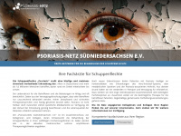 psoriasisnetz-suedniedersachsen.de Webseite Vorschau