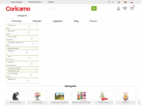 coricamo.pl Webseite Vorschau