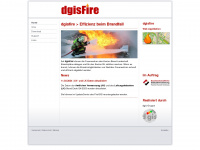 dgisfire.ch Webseite Vorschau
