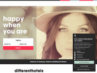differenthotels.com Webseite Vorschau