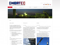 enertec.net Webseite Vorschau