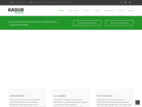 kadur-gruppe.de Webseite Vorschau