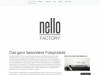 nellofactory.ch Webseite Vorschau