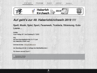 haberlohkirchweih.de Webseite Vorschau