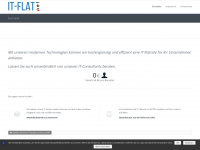 it-flat.net Webseite Vorschau