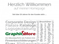graphicandmore.de Webseite Vorschau