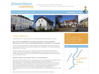 zimmerboerse-luxemburg.lu Webseite Vorschau