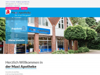 maxi-apotheke.info Webseite Vorschau
