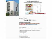 kunsthausbrandner.de Webseite Vorschau