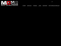 mgm-technik.de Webseite Vorschau