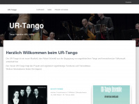 ur-tango.ch Webseite Vorschau