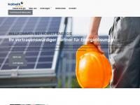 kobeltenergie.ch Webseite Vorschau