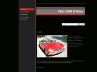 fiat-1600s.ch Webseite Vorschau