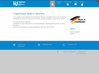 tragluft-halle.de Webseite Vorschau