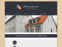 simmershausen.info Webseite Vorschau