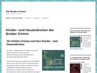 brueder-grimm.net Webseite Vorschau