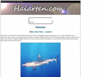 haiarten.com Webseite Vorschau