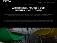 zetacom.ch Webseite Vorschau