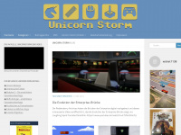 unicornstorm.de Webseite Vorschau