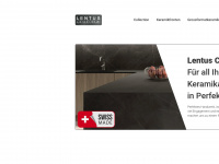 lentus.ch Webseite Vorschau