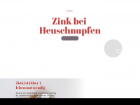 zink-portal.de Webseite Vorschau