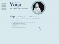 feelgood-yoga.de Webseite Vorschau