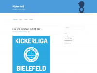 kickerfeld.de Webseite Vorschau