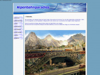 alpenbahnparadies.ch Webseite Vorschau