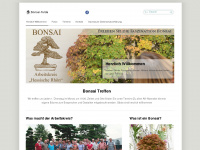 bonsai-fulda.de Webseite Vorschau