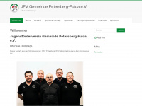jfv-petersberg.de Webseite Vorschau