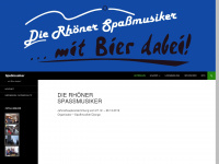 spassmusiker.de Webseite Vorschau