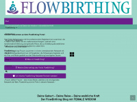 flowbirthing.de Webseite Vorschau