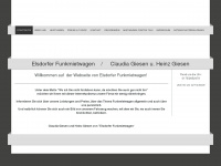 funkmietwagen-elsdorf.de Webseite Vorschau