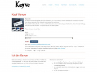 keyve.de Webseite Vorschau