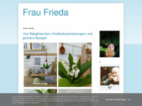 fraufrieda.blogspot.com Webseite Vorschau