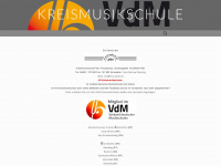 kreismusikschulen.wordpress.com Webseite Vorschau