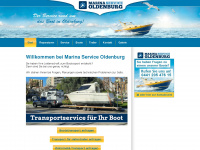 marina-service-oldenburg.de Webseite Vorschau