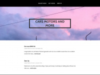 carsmotorsandmore.wordpress.com Webseite Vorschau