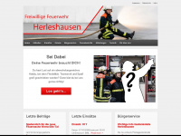 ffw-herleshausen.de Webseite Vorschau