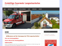 ffw-langenisarhofen.de Webseite Vorschau