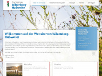 wilzenberg-hussweiler.de Webseite Vorschau