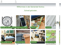 gemeinde-grainau.de Webseite Vorschau