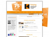kolping-kösching.de Webseite Vorschau