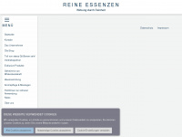 reine-essenzen.com Webseite Vorschau