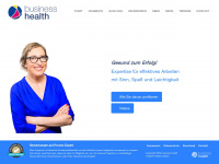 business-health.com Webseite Vorschau
