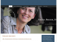 zsuzsa-breier.de Webseite Vorschau