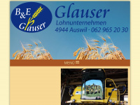 bue-glauser.ch Webseite Vorschau