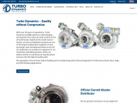 turbodynamics.co.uk Webseite Vorschau