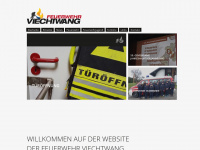 feuerwehr-viechtwang.at Webseite Vorschau