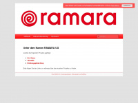 ramara.de Webseite Vorschau